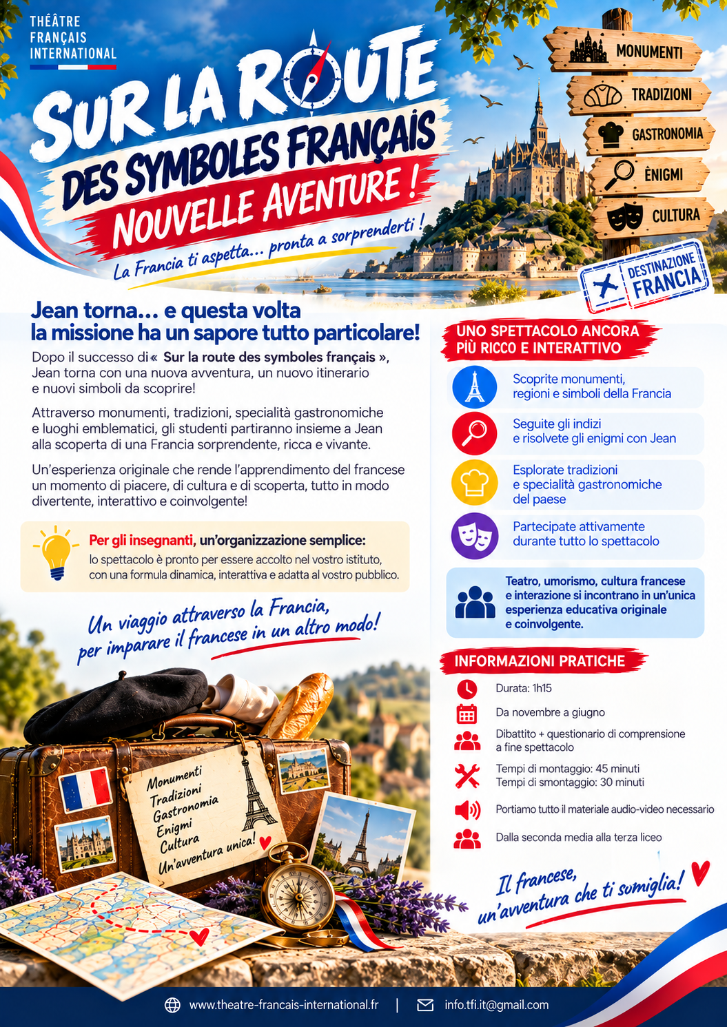 Sur la route des symboles français